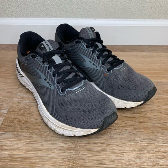 Brooks Transcend 7 Men’s Gray Running Shoes - Picture 1 of 12